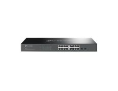 Switch Gestionable JetStream 16P Gigabit Rack 19" 1U con 2 Ranuras SFP Gigabit - TPLINK