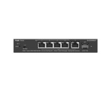 Switch Gestionable L2 Ruijie RG-ES206MG-P 6P 5xRJ45 2.5Gb 1xSFP 10GE 4xPOE 70W en la Nube