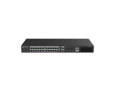 Switch Gestionable Ruijie RG-ES228GS-P 28 Puertos 26xRJ45 Gb 2xSFP GE 24xPOE 370W - Gestión en la Nube