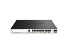 Switch Gestionable D-Link DXS-3130-28P Stackable Multigigabit L3 POE++ 24PX10G 4PX10/25G SFP28P