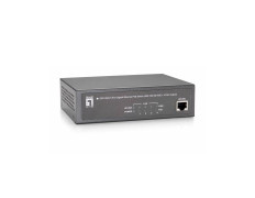 Switch Level One GEP-0522 - 5 Puertos 10/100/1000 No Gestionable con 4 Puertos PoE Plus 65W