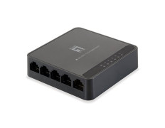 Switch Level One Gigabit No Gestión 5 Puertos 10/100/1000 - Modelo GEU-0522