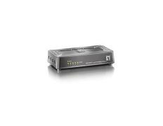 Switch Level One No Gestion 5 Puertos 10/100 Mini No Rack Base Magnética