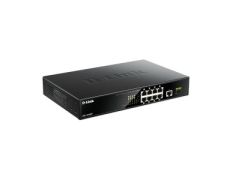 SWITCH NO GESTIONABLE D-LINK DGS-1010MP 8P GIGA POE (125W) + 1P GIGA +1P SFP