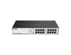 Switch No Gestionable D-Link DGS-1016D 16P Giga Sobremesa Kit de Instalación Rack 19"