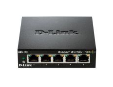 Switch No Gestionable D-Link DGS-105 5P Giga Carcasa Metal - IPTV Sobremesa
