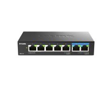 Switch No Gestionable D-Link DMS-107 5P Giga+ 2P 2.5G Sobremesa No Rack