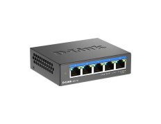 Switch No Gestionable D-Link DMS-105 5P Multigigabit 2,5G Carcasa Metálica
