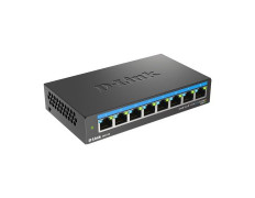 Switch No Gestionable D-Link DMS-108 8P Multigigabit 2,5G - Carcasa Metálica - Sobremesa