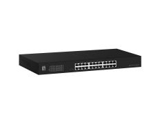 Switch No Gestionable LevelOne GEU-2431 24P Gigabit Dip Modo Rack 19" Carcasa Metal