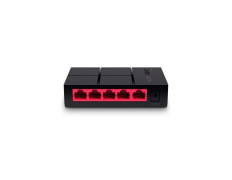 Switch No Gestionable Ethernet Mercusys MS105G 5 Puertos 10/100/1000 Mini Desktop