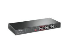 Switch No Gestionable Mercusys MS118CP 18 Puertos PoE+ 16xRJ45 2x1Gbps 2xSFP 1Gbps en Rack