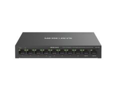 Switch PoE+ No Gestionable Mercusys MS110CP 10P 8xRJ45 100Mbps PoE+ 2xGbps 65W 250m