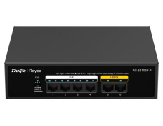 Switch No Gestionado Reyee Poe 6x Rj45 10/100mbps 4x Poe+ 2x Uplink