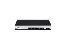 Switch Semigestionable D-Link DGS-1210-10/E 8P Giga + 2P Giga Combo Rack