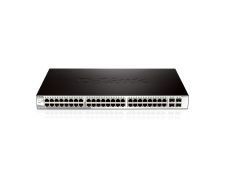 Switch Semigestionable D-Link DGS-1210-52/E 48 Gigabit + 4 Gigabit Combo Rack