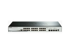 Switch Semigestionable D-Link Stackable DGS-1510-28X/E 24 Puertos Gigabit + 4 Puertos 10G SFP+