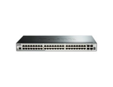 Switch Semigestionable D-LINK Stackable con 48 Puertos Gigabit, 2 Puertos Gigabit Combo y 4 Puertos 10G SFP+