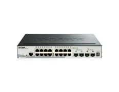 Switch D-Link Semigestionable Stackable DGS-1510-52XMP/E 48P Giga PoE + 4P 10G SFP+ PoE