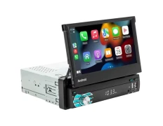 Autoradio 1 DIN SWM 9710-J LED 7 pulgadas GPS Carplay Negro 2GB/64GB