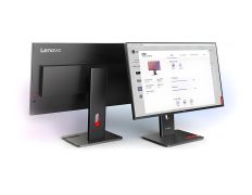 Monitor Lenovo T24-40 FHD 24" HDMI VGA DisplayPort USB-A/C Regulable y Pivotante