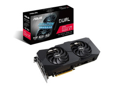 Tarjeta Gráfica ASUS Dual RX5600XT T6G EVO 6GB GDDR6