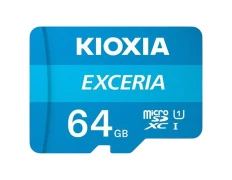 Kioxia Exceria MicroSDXC 64GB Clase 10 UHS-I con Adaptador