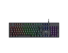 Teclado Gaming HIDITEC GK400 RGB USB Negro