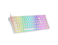 Teclado Gaming Mecánico Mars MKULTRA RGB Blanco Compacto 96%