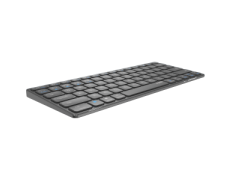TECLADO RAPOO WIRELESS Y BLUETOOTH E9600M 2.4GHz BT 3.0 BATERIA GRIS DISEÑO COMPACTO ULTRAFINO