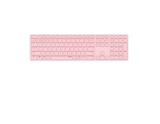 TECLADO INALÁMBRICO Y BLUETOOTH RAPOO E9800M ROSA ULTRAFINO BATERÍA