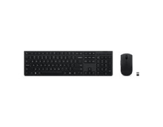 TECLADO Y MOUSE LENOVO WIRELESS PROFESIONAL BLUETOOTH 2,4Ghz RECARGABLE Tecla Copilot 3dispositivos