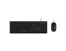 TECLADO Y MOUSE RAPOO NX1500 1000DPI CABLE 1,5m COLOR NEGRO