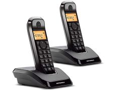 Teléfono Inalámbrico DECT Digital Motorola S1202 Duo