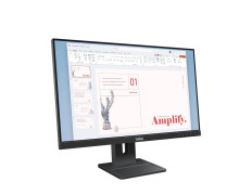 Monitor Lenovo E24-40 FHD 24" 100Hz Regulable en Altura con Altavoces HDMI DP VGA