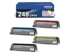 MULTIPACK Brother TN248 4 Toner Negro