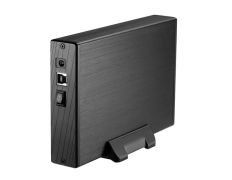 Caja Externa USB 3.5'' SATA 3.0 en Negro - Alta Calidad