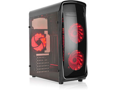 Torre L-Link Kazumi LED Rojo ATX