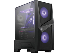 Torre MSI MAG Forge 100M RGB Negro ATX