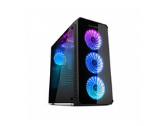 Torre NOX Hummer TGX Rainbow Negro ATX