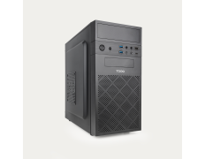 CAJA MICROATX TOOQ TQC-4701-SP GPU MAX 250mm 3x2.5 2x3.5 USB-C F.A ATX 500W - COLOR NEGRO