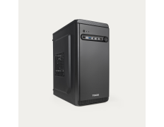 CAJA MICROATX TOOQ DODEKA GPU MAX 250mm 3x2.5 2x3.5 USB-C F.A ATX 500W NEGRO