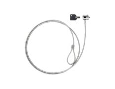 Cable de Seguridad para Portátiles, Monitores, Televisiones - TOOQ TQCLK0025 con Llave 1.5m Kensington