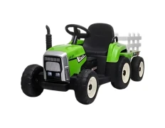 Tractor Ceres con remolque Verde - Coche eléctrico para niños