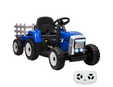 Tractor Ceres con remolque Azul - Coche eléctrico para niños