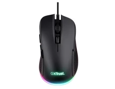 Mouse Trust GXT 922 YBAR RGB Negro 7200 DPI