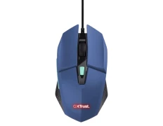 Mouse Trust Gaming RGB GXT 109BL Azul con Iluminación LED 6 Botones y Cable 150cm