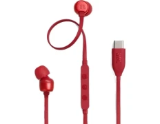 JBL Tune 310C Rojo - Auriculares In-Ear con USB-C