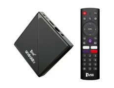TV Android 14 Negro TV98 ATV Pro 8K H313 2GB/16GB Wifi Dual - Android TV