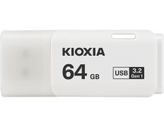 Pendrive Memoria USB 3.2 Kioxia U301 64GB Blanco